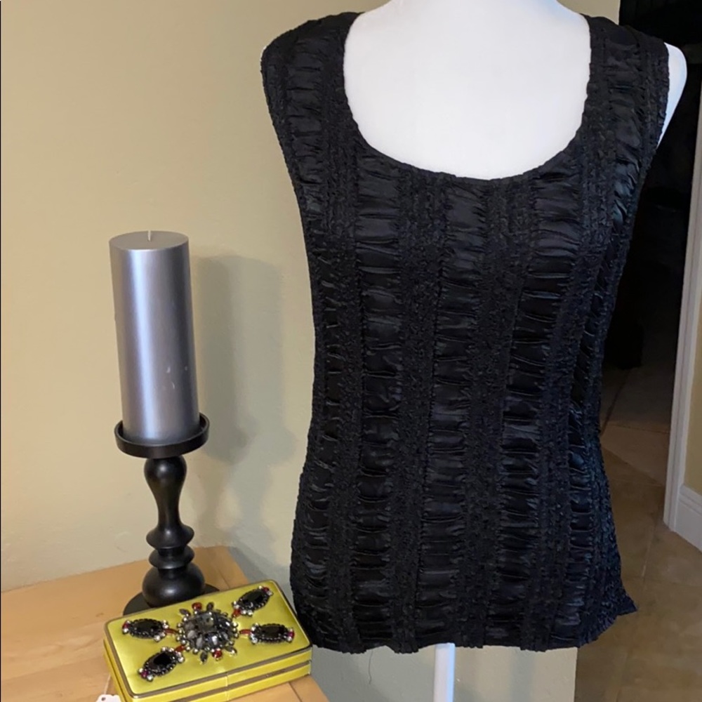Black tank. Vintage